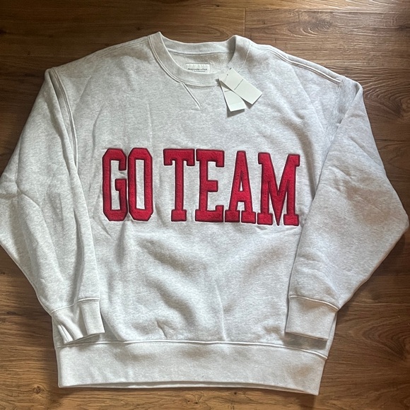 Abercrombie & Fitch Tops - Abercrombie & Fitch Soft AF Collection Sweatshirt (M) FINAL SALE